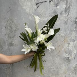 Букет из белых калл Букет из белых калл