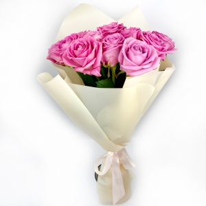Букет 11 розовых роз