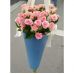 Букет цветов Роза кустовая в конусе 