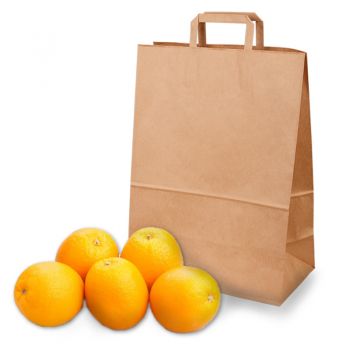 Пакет с апельсинами